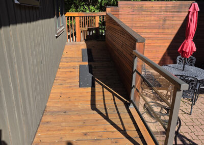 fancy ramp into home in Calgary